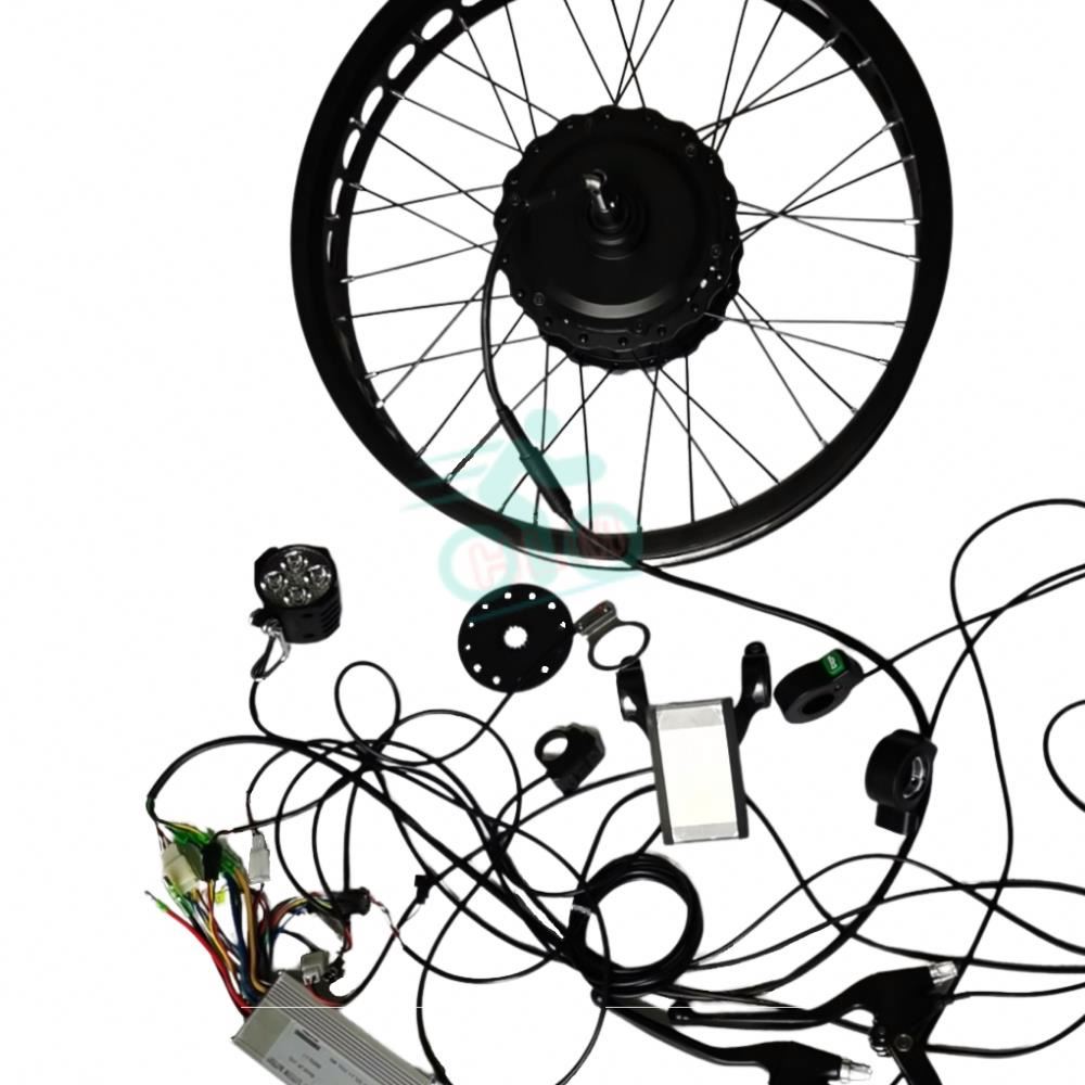 Rear or front electric bike hub motor 36v 500w ebike conversion kit with battery