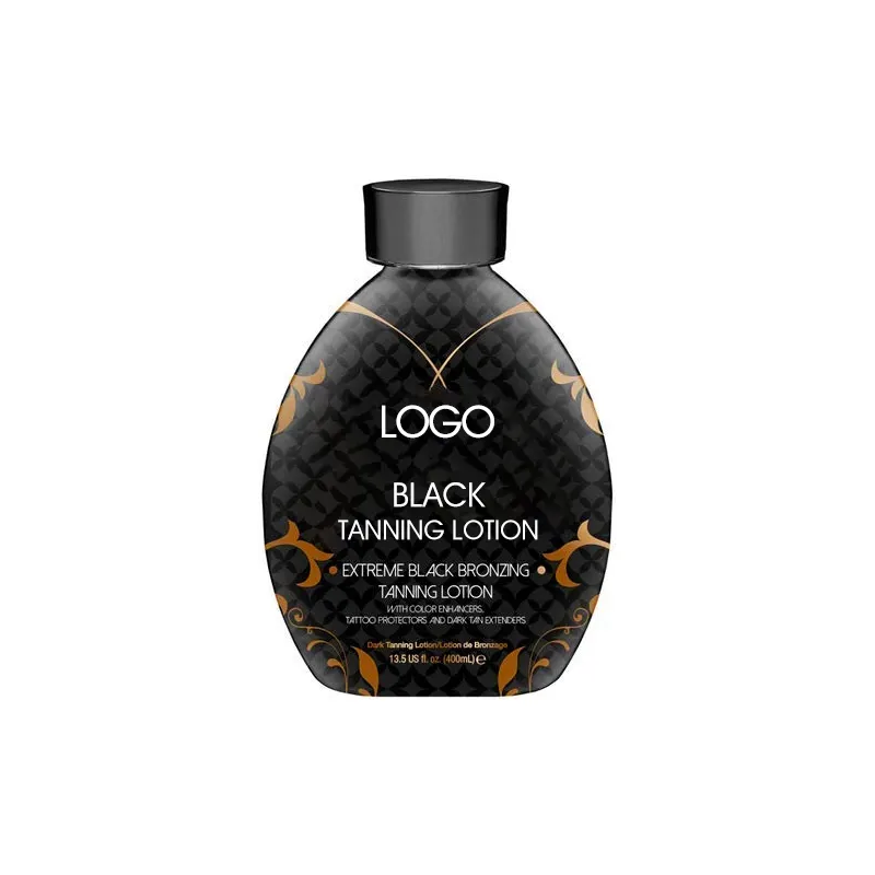 Private label organic custom logo bulk browning bronzer body dark lotion sunless tan lotion sunbed self tanning lotion