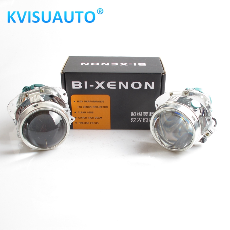 CQL kvisuauto 3,0 дюймов EVOX-R 2,0 автомобиля Bi Xenon Hid объектив проектора металлический держатель D1S D2S D3S D4S Ксеноновые балласт для hella 4