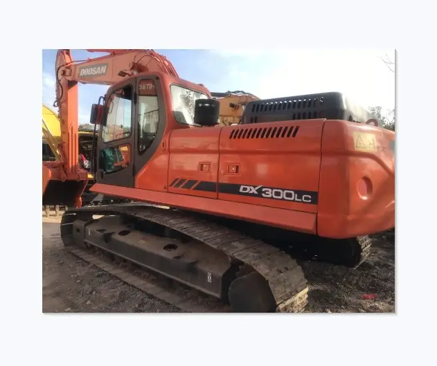 30 ton bigger excavator brand korean Doosann-300 with high load moment for cheap sale