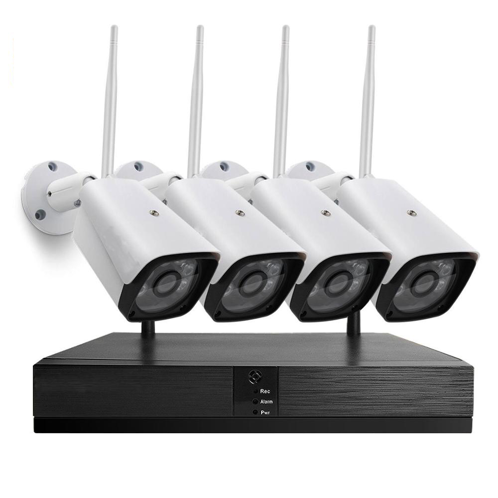 Беспроводная камера видеонаблюдения Loosafe 1080p 4ch, домашняя охранная сигнализация с Wi-Fi