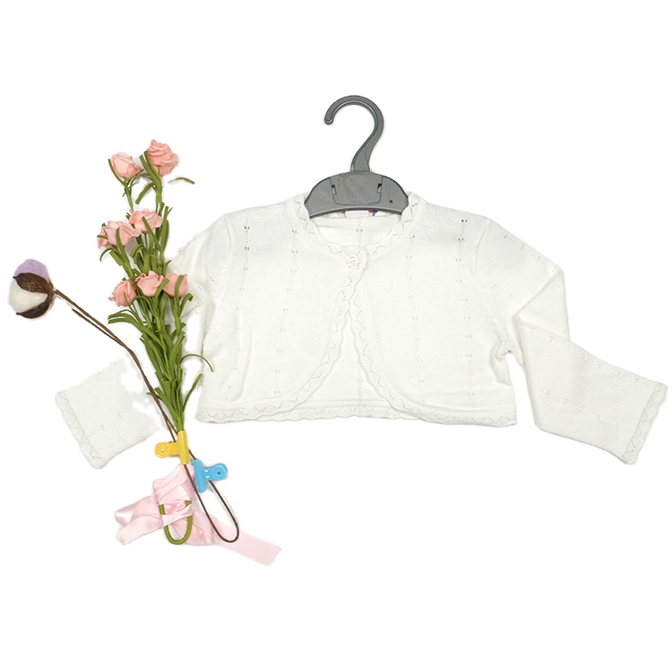 Kids Autumn clothes button down stylish baby girls sweater cardigan