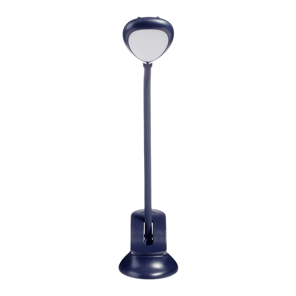 Home reading 1200mAh battery table lights desk clip rechargeable lamp