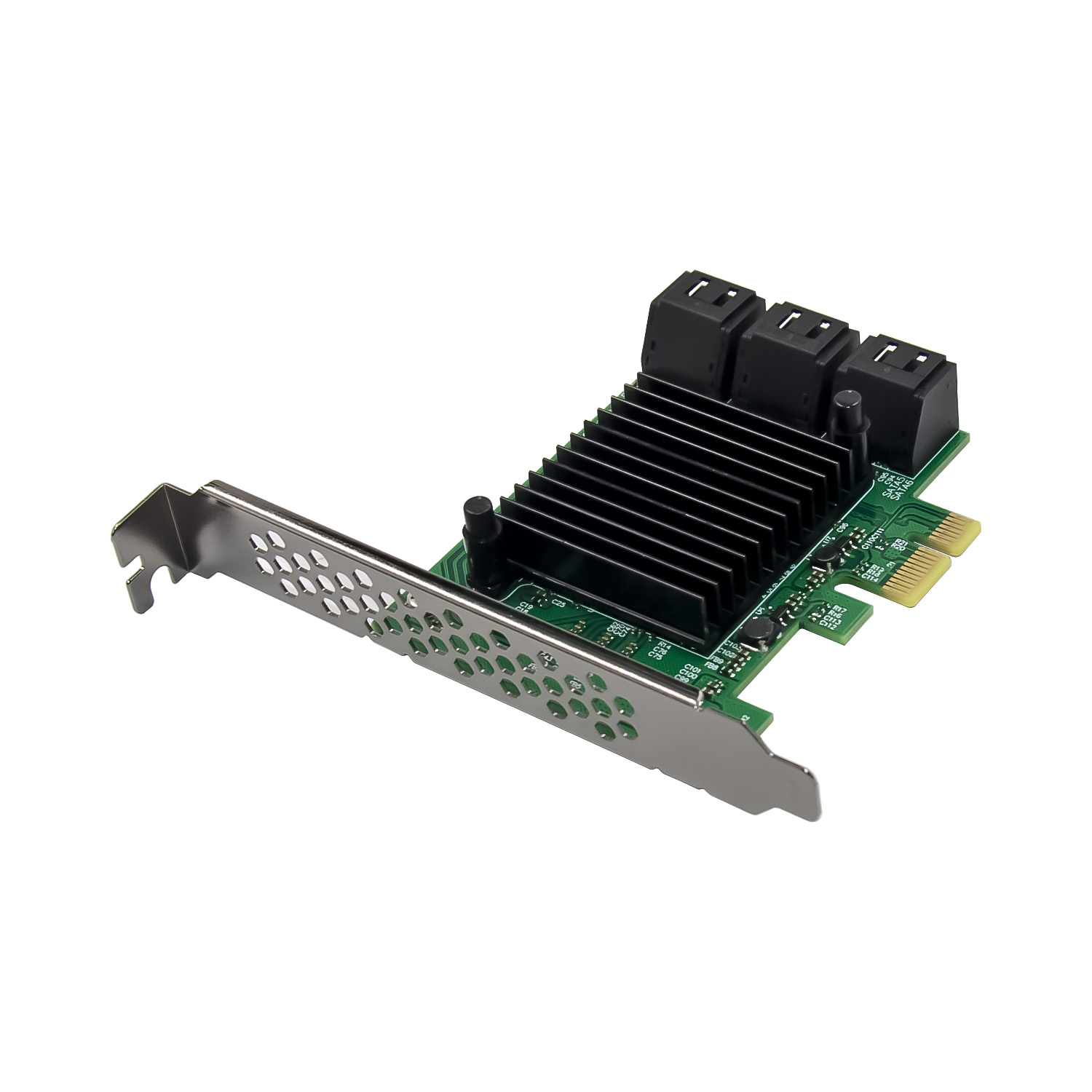 2021 PCIe SATA 6 портов Marvell 9215 PCIe адаптер PCI Express на SATA3.0 для хоста HDD PCIe адаптер