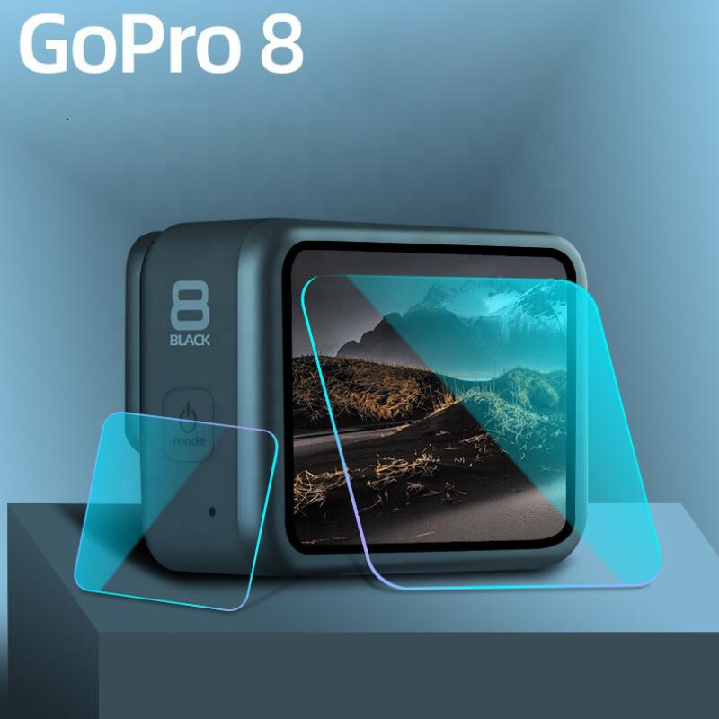 Для Go pro Hero8 Black аксессуары для спортивной камеры защита экрана из закаленного стекла водонепроницаемая защита экрана камеры