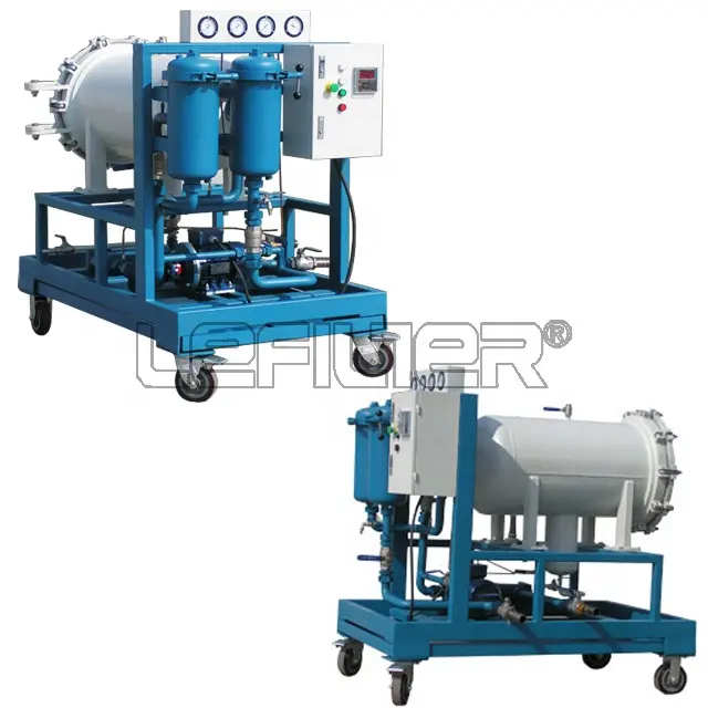 LYC-50J 50LPM Coalescence Separator Water Waste Hydraulic Oil Purifier Unit Price