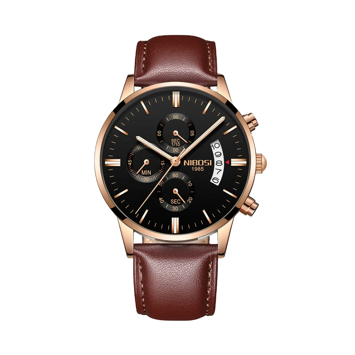 NIBOSI 2309 Luxury Top Brand Mens Watch Relogio Masculino Navy Blue Military Army Analog Quartz Wrist Watches