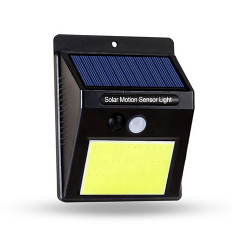48 LED COB Солнечный настенный светодиодный свет IP 65 водонепроницаемый Солнечный датчик движения настенный свет 2020 новый дизайн Солнечный сад настенный свет