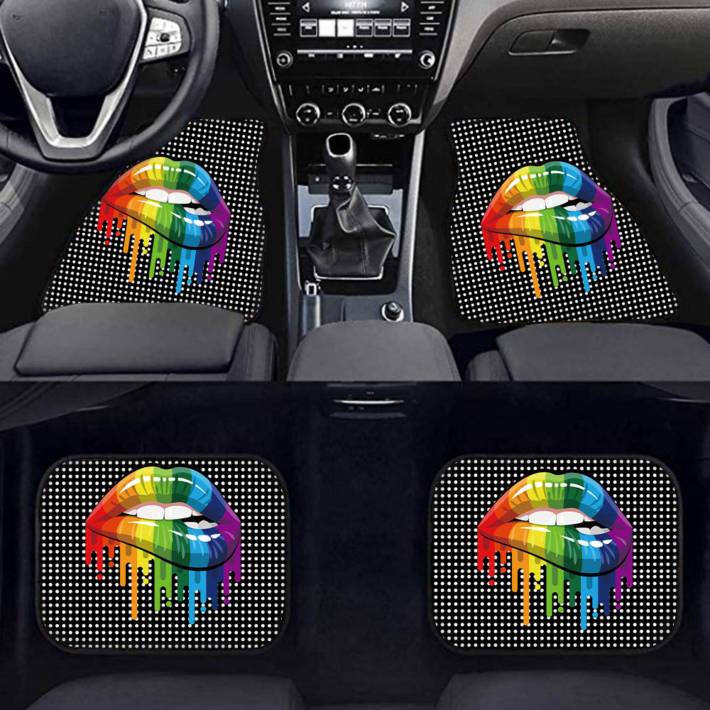 Custom Floor Mats Cars Universal Fits Most Car Wearable Auto Interior Accessories Custom Logo/Text/Name Fast Production Dropship