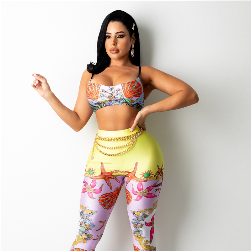 High Waist Fitness Sexy Jumpsuit Leggings New Arriving Sexy Two Piece Set Women Workout Push Up Fitness Yoga Wear