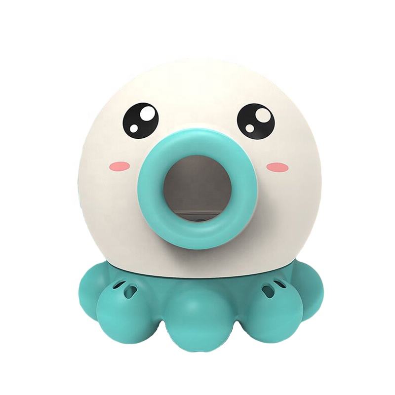 Spraying Water Soothing Bath Toys Cute Animal Rotating Bathroom Toy Set for Baby