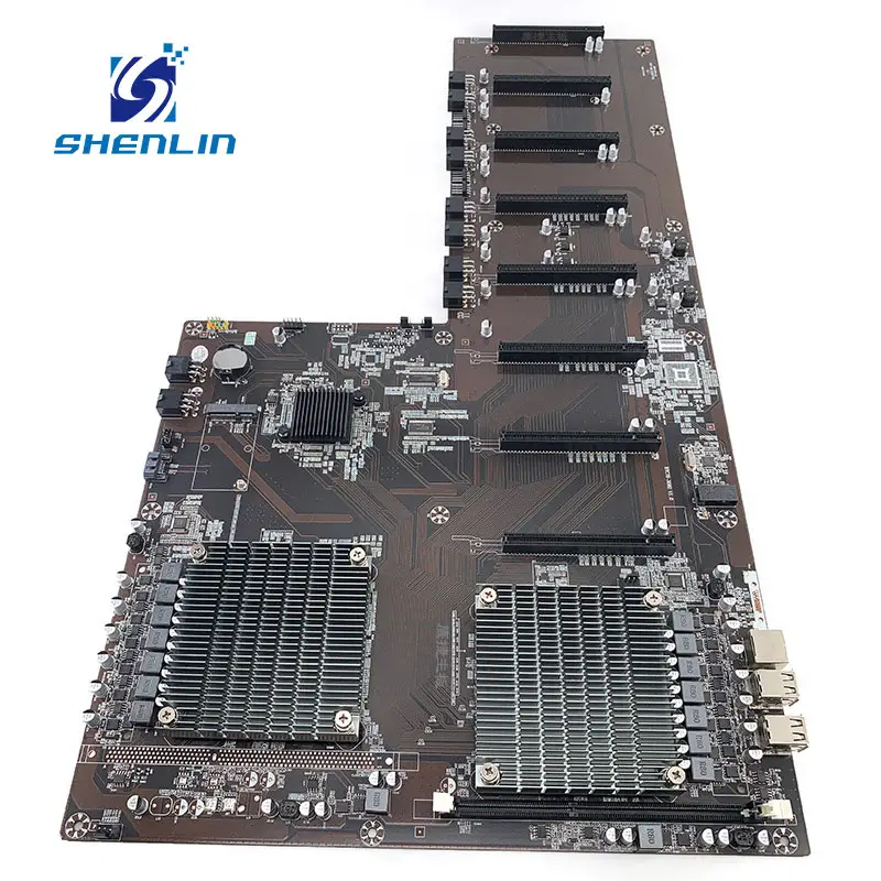 3060 8 GPU Riserless BTC ETH mining motherboard for mining device motherboard mining powered DDR3 8