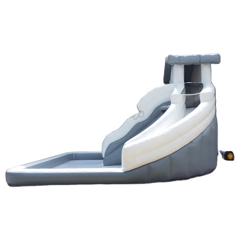 water slide inflatable/inflatable bouncy castle with water slide/commercial inflatable slides