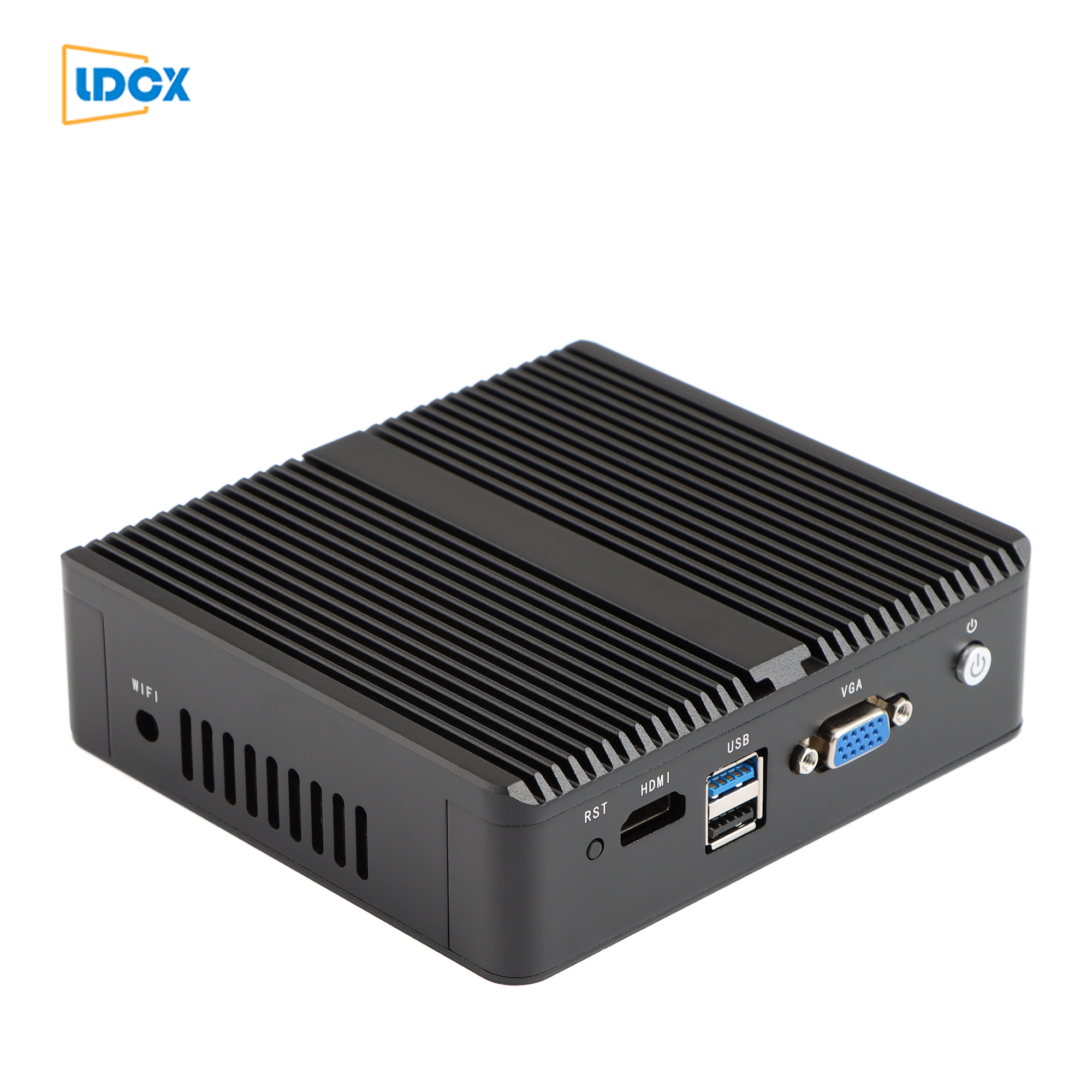 Ldcx J1900 quad core четыре порта мягкий вентилятор маршрутизации мини промышленный блок главного компьютера