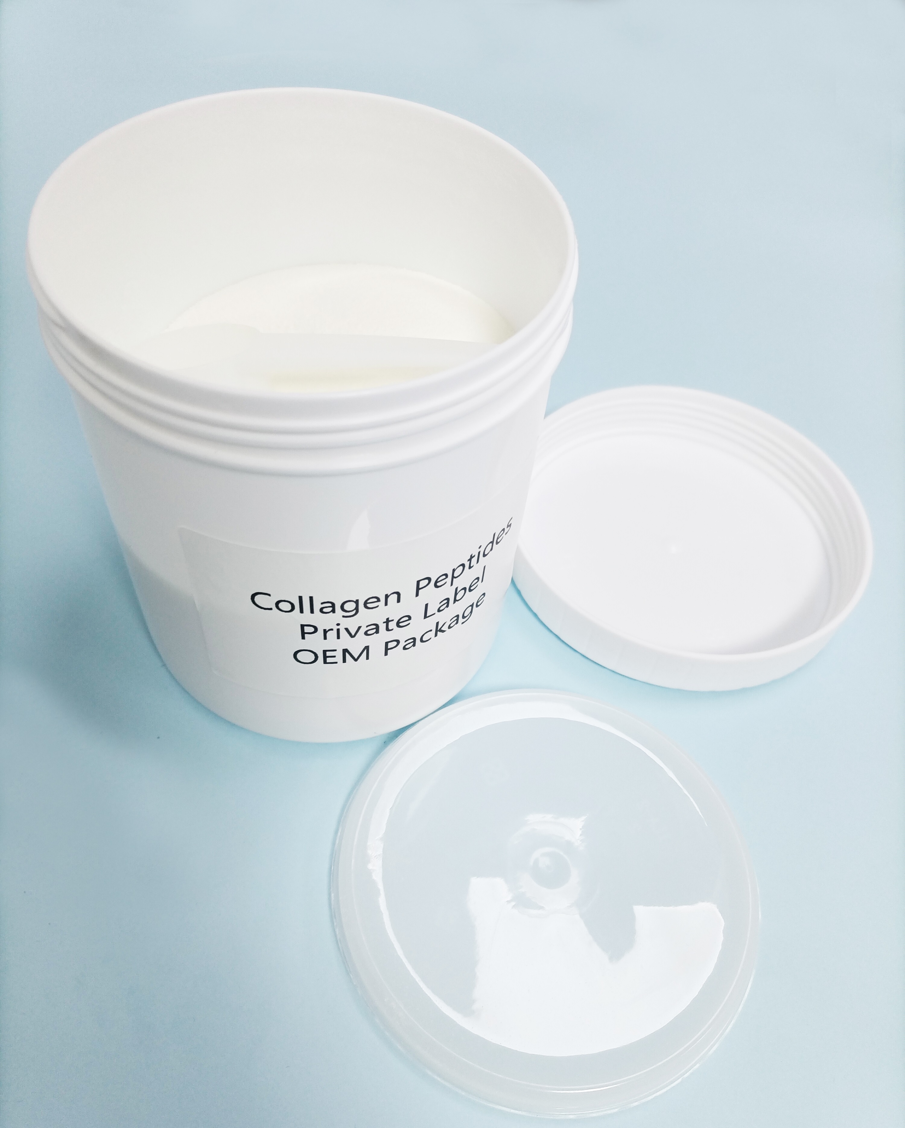 marine collagen peptides powder solid drink