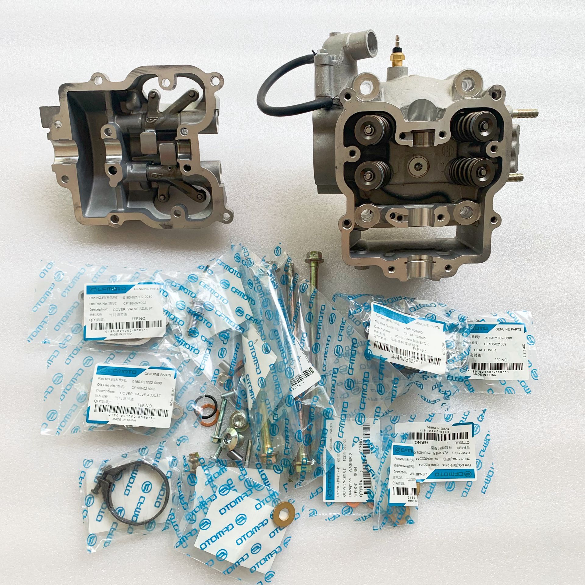 Завершены для головки блока цилиндров для CFMOTO ATV500 X5 550 600 625 500 X6 Z6 U6 QUAD 0180-020002.