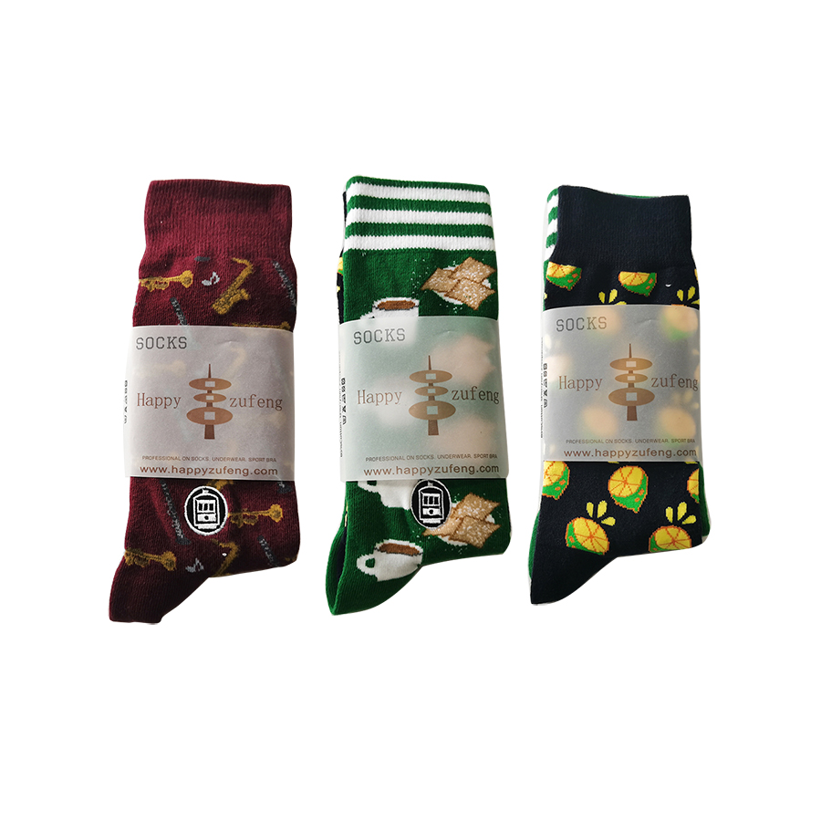 translucent paper private socks packaging cardboard label