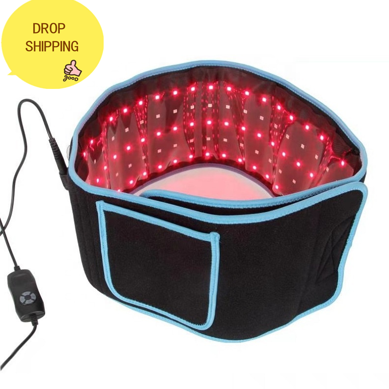 Body fat burner laser-lipo-belt a lipo laser light belly wrap pad 850nm infrared arms countour belt for women men