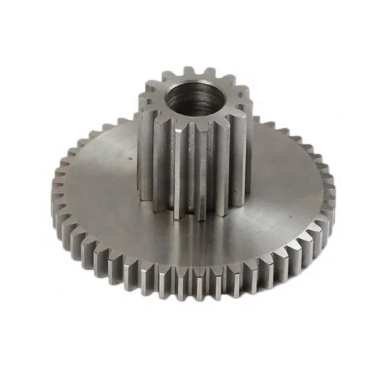 Custom Steel Small Micro Pinion Compound Cluster Gear
