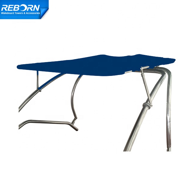 Reborn Pro2 сверхбольшой Вейкборд Башня Bimini Top Boat Canopy- 1970V Синий