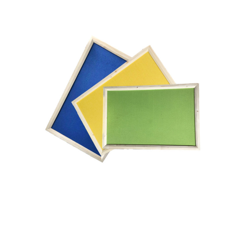 Factory Wholesale Custom Mdf Frame 60*90 Thick Cork Board Display Cork Message Board Photo Wall Advertising Board