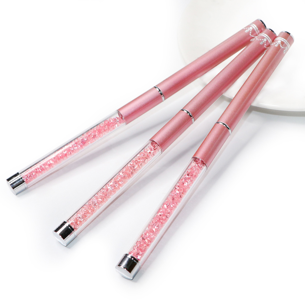 Quewel Beautiful Crystal Eyelash Brush Of Eyelash Brush And Wholesale Crystal Eyelash Brush With Logo