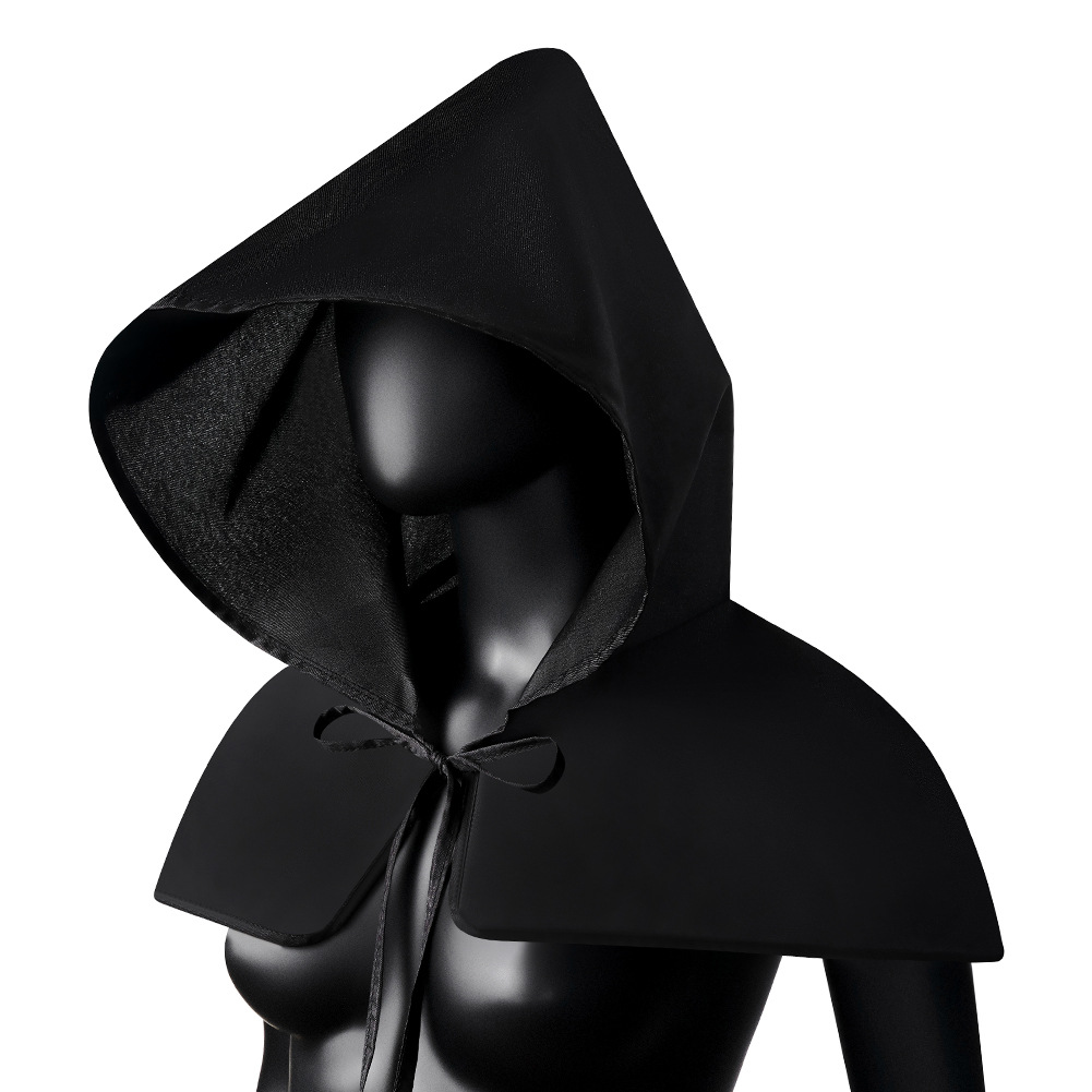 Cosplay Steampunk Plague Doctor Bird Hood Cloak Halloween Costume Polyester Hat
