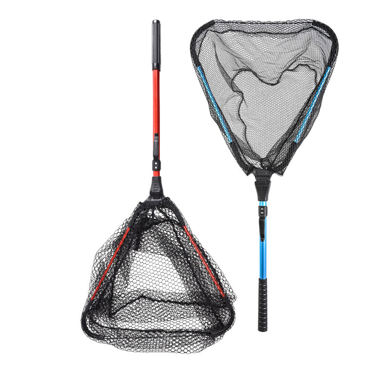 fishing nets china supplier adjustable telescopic Long Handle foldable fishing nets sale