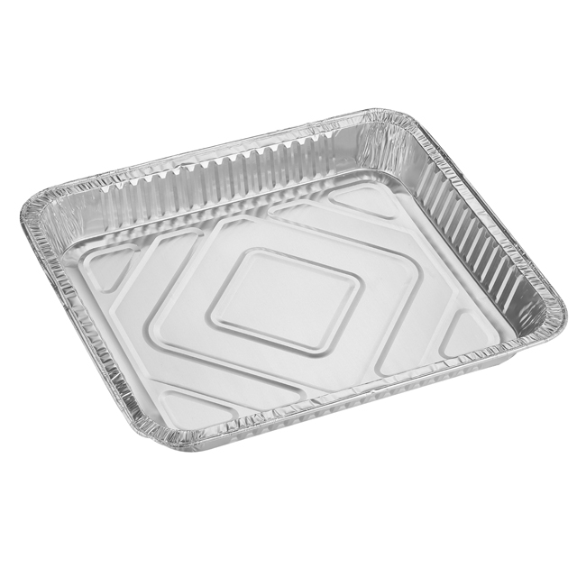 40x34x5cm 5L 12 portions europe restaurant food catering disposable tableware aluminium foil bakeware pan rec40345f yysmallcap