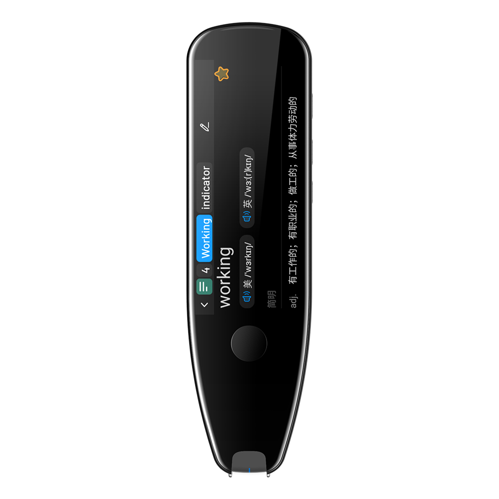 X5 Metal Material Fast Responds Within 0.3s Voice Translation Portable Sound Scanner Translator Pen