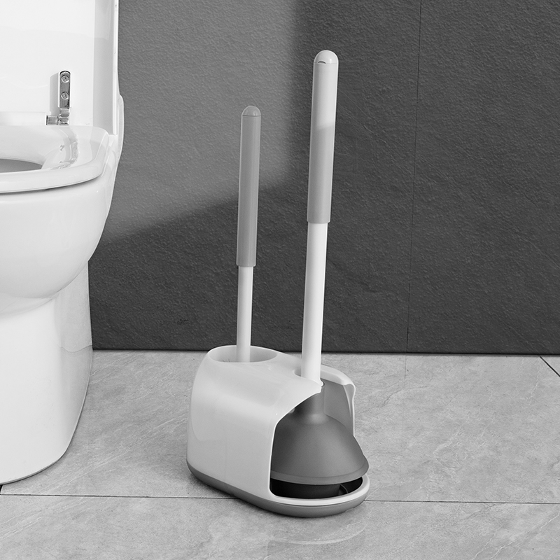 BOOMJOY Power Toilet Plunger Set With Toilet Brush