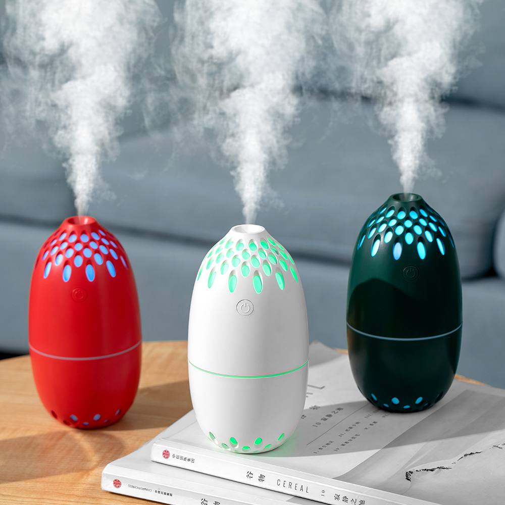 Mini LED Humidifier USB Rechargeable Humidifier Household Appliances Water Humidifier