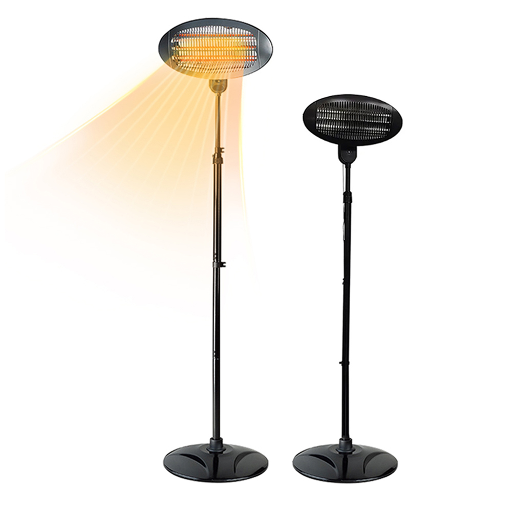 SF-105 hot sale high quality free standing electric halogen patio heater