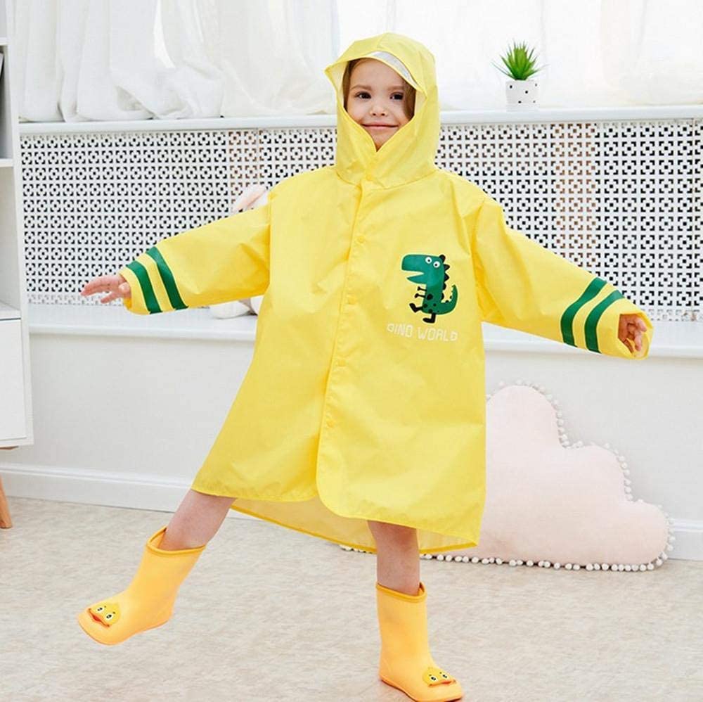 2021new Cute Kids Boys Girls Clear Eva Raincoat