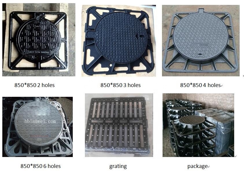 Крышка люка для дренажной системы/круглая Septic Tank Manhole Cover