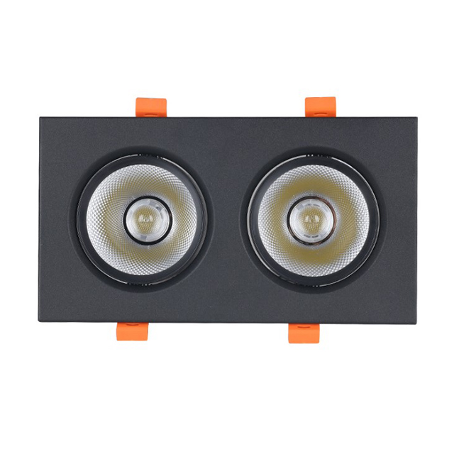 каблуках высотой 5W 10W 15W светодиодные лампы с поднимающимися жалюзями огни направлены вниз LED решетка потолочной лампы лампа