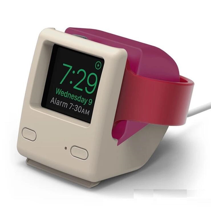 Новое поступление 2020 силиконовая подставка для Apple Watch серии 4 3 2 1 42 мм 38 мм 40 мм 44 мм Универсальный Держатель зарядного устройства