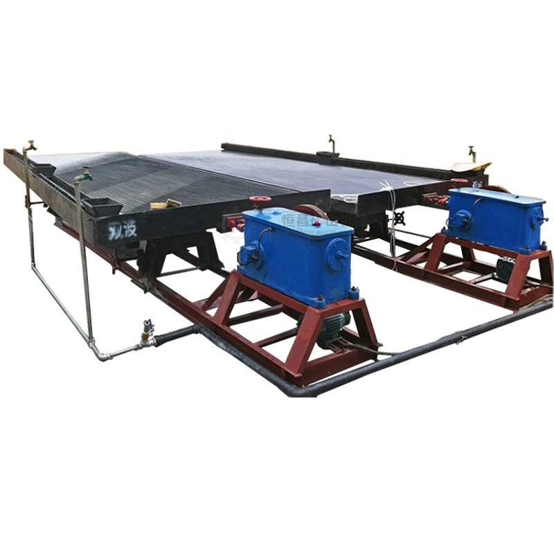 China Top Sale Wet Laboratory 1-2 Tph Mining Recovery Plant Tin Manganese Chromite Tantalite Gold Ore Gravity Separation Machine