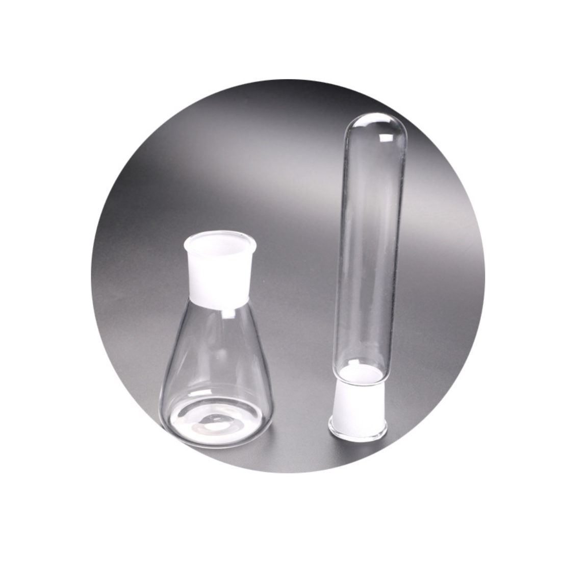 Customized Quartz Digestion Glass Test Tube For Luminous Nitrogen Determination Apparatus