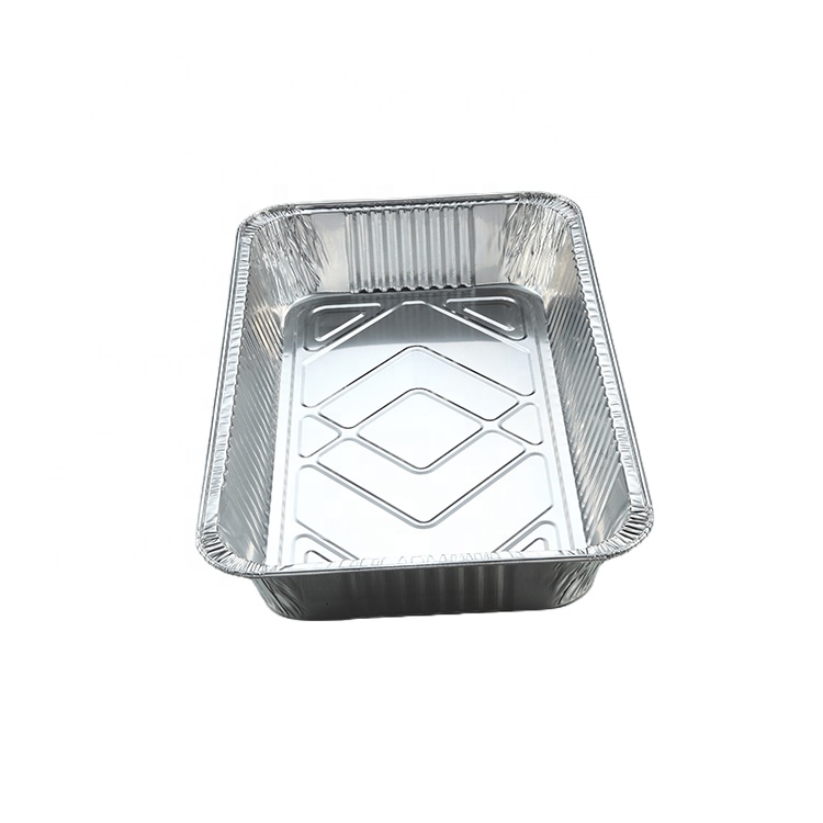 Takeaway Foil Food Container Foil Wrap Roasting Trays With Lids Foil Trays With Lids Food-Grade