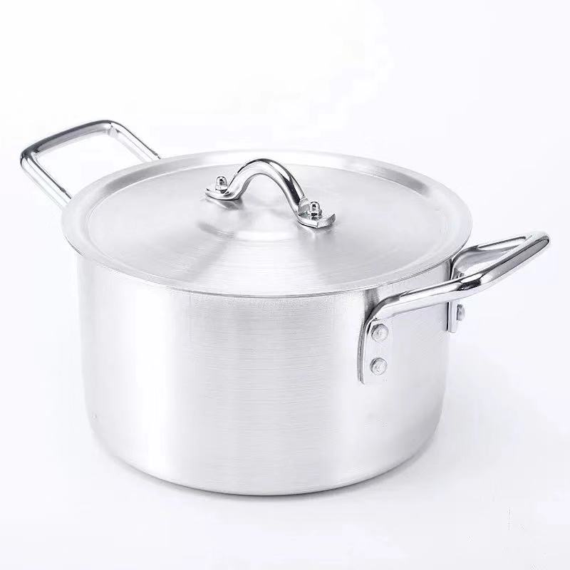7 Pcs Алюминиевая скороварка Pot16-28 для готовки термостойкая пищевая Пароварка детонации продукт железная ручка