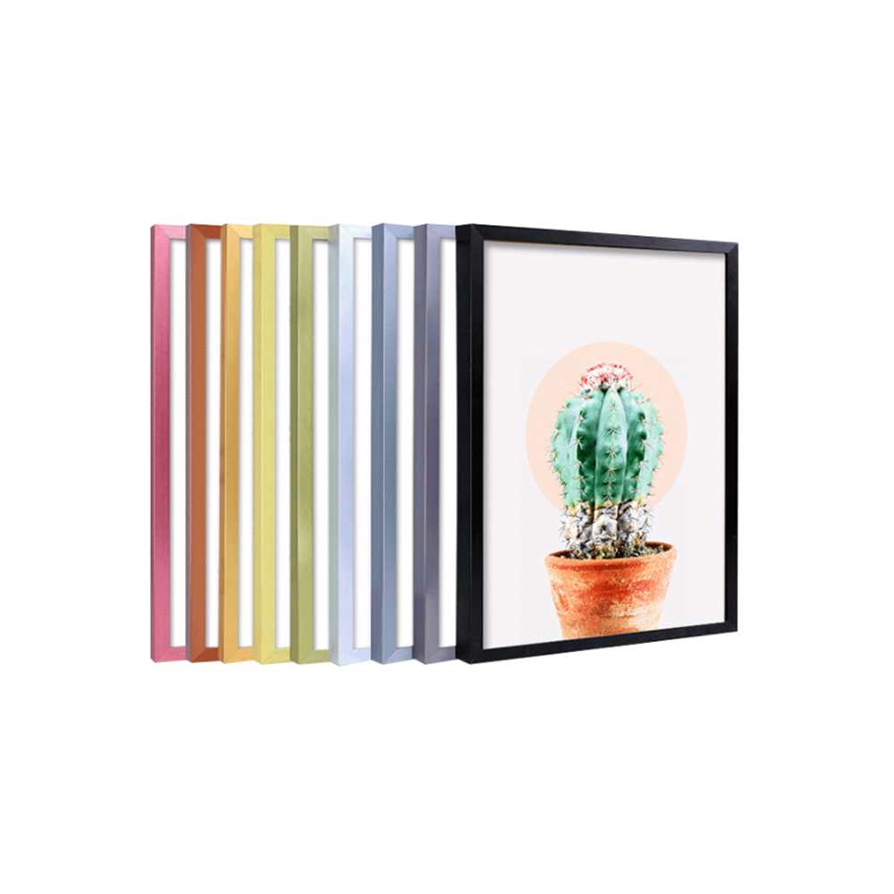 customized led Advertising Boards mitred corner Aluminum Poster Clip Notice A0 A1 A2 A3 A4 Free Sample snap frames