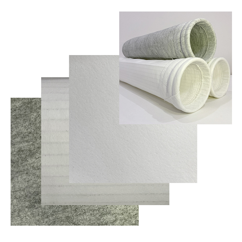 Polyester bag filter fabric dust filter fabric roll  polyester filter cloth pe polyester dust collector filter fabric