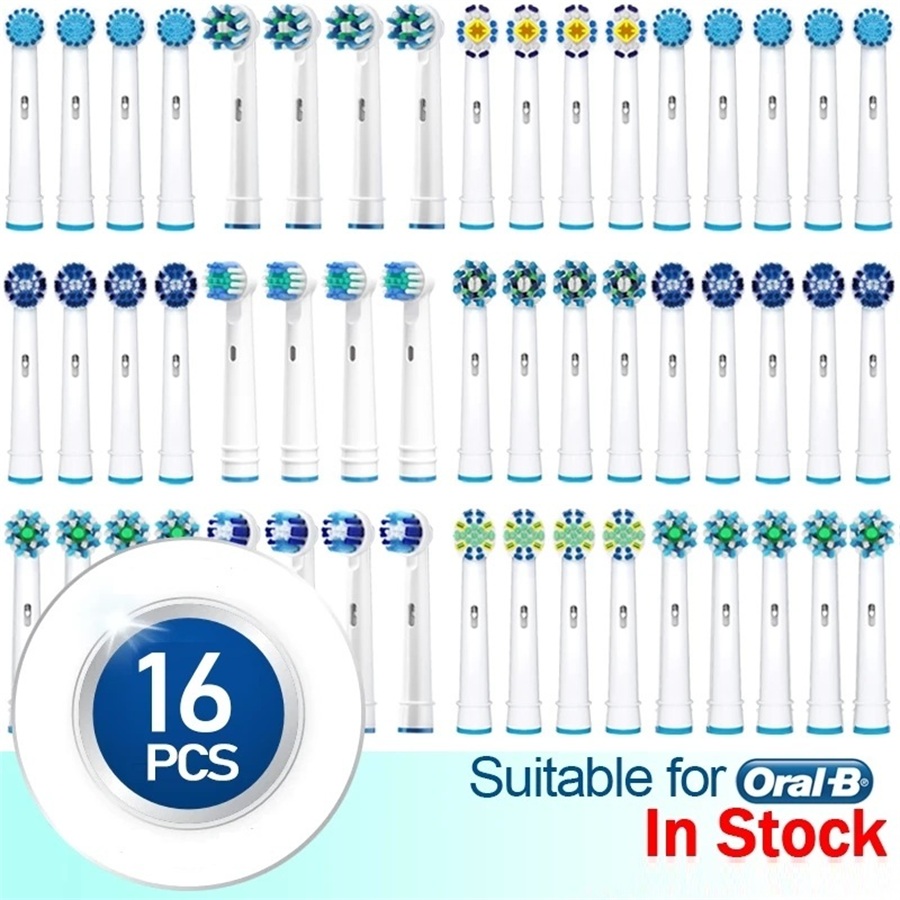 4pcs Toothbrush Heads for oral B Braun Replacement Brush Heads Replacement Brush Heads Ora bi