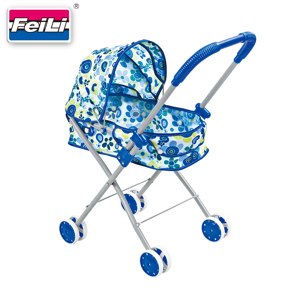 Feili игрушки Бестселлер Детская кукла коляска синий игрушечная коляска для мальчиков