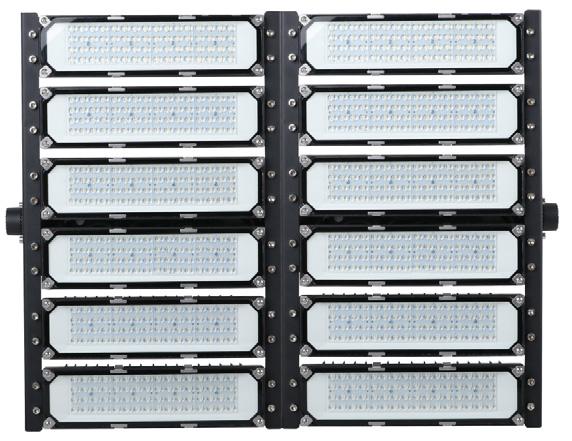 50w -600w public lighting stadium light IP65 IK09 aluminum shape Angle Bracket smd 3030/5050 tunnel light