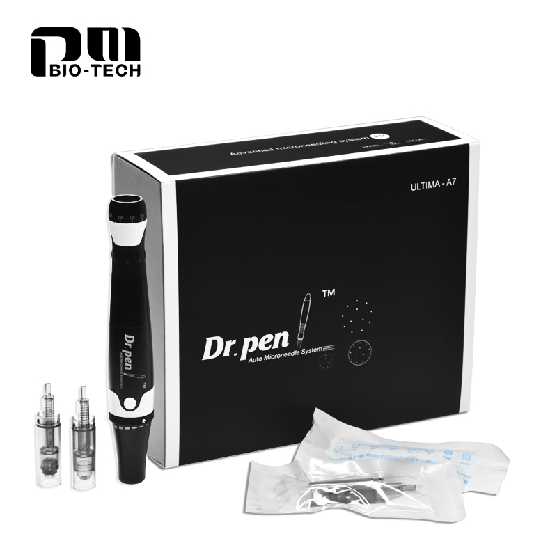 Электрический A7 Derma Автоматическая микроигла Anti-Aging Dr. Pen Microneedle система терапии Rolling Beauty Machine