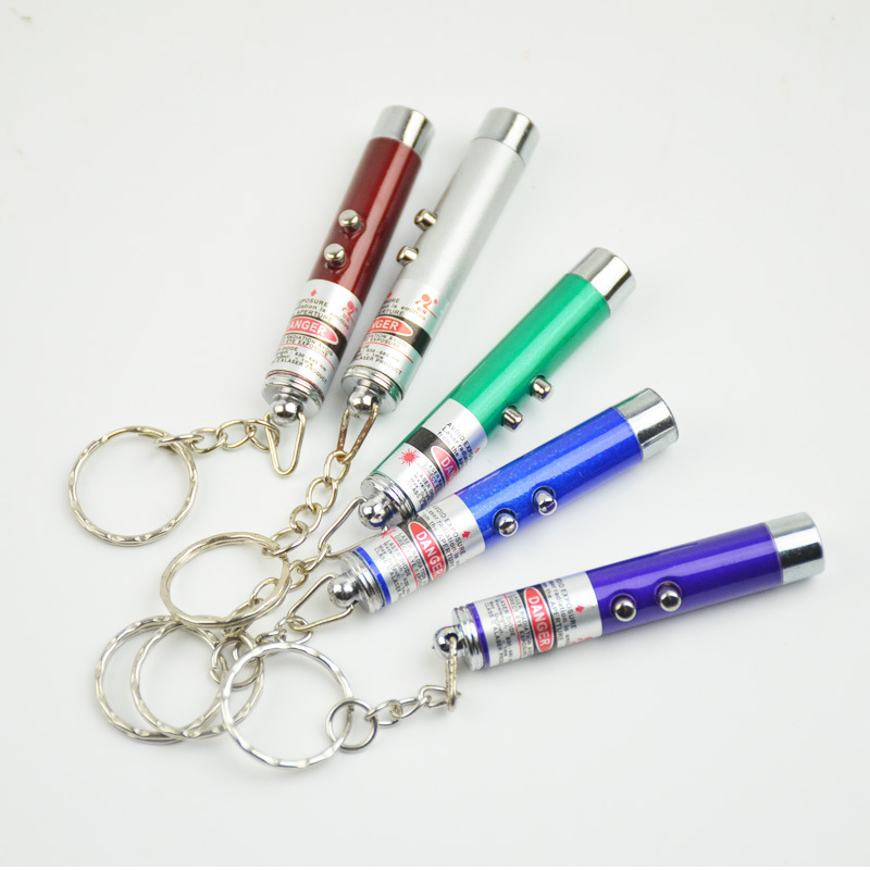 Portable LED Laser Pen Pet Creative Funny Toy Pointer Kitten Training Toy Light Pen Laser Funny Cat Stick