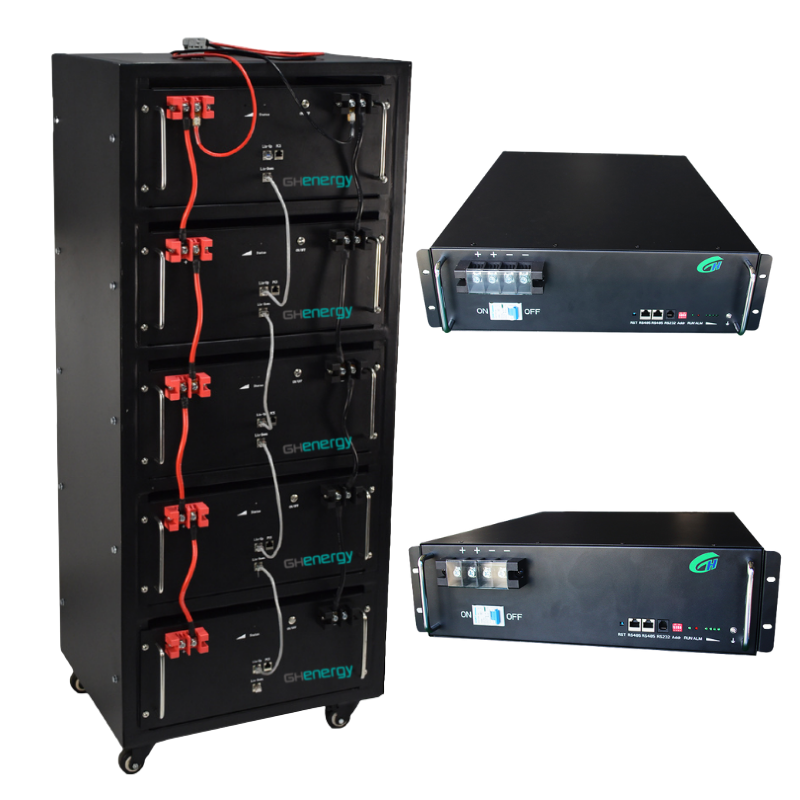 Крепеж для установки в стойку 48v 50ah 100ah 200ah литий-ионный Lifepo4 аккумулятор солнечной энергии 10kw 48v100Ah 48V200Ah lithuim на солнечной батарее