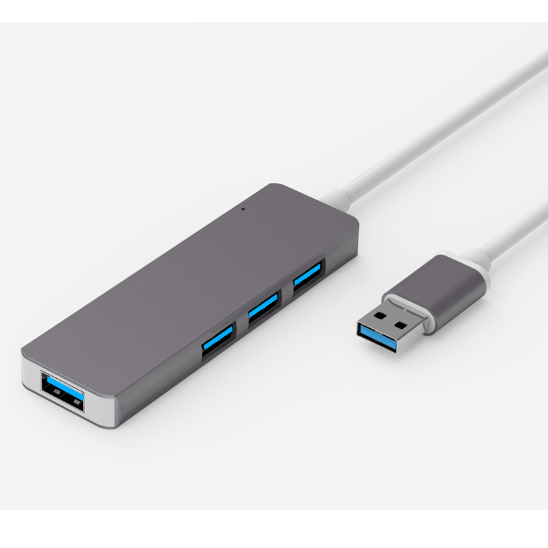 Высокая скорость 4 порта USB3.0 HUB Высокоскоростной 4-портовый USB 3,0 Multi HUB разветвитель расширения